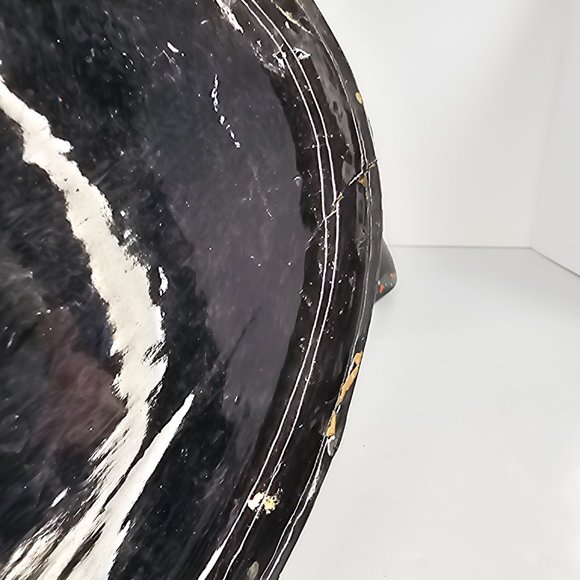 Vintage Hand Painted Lacquerware Duck Trinket Box Folk Art Large 14" - Picture 12 of 13